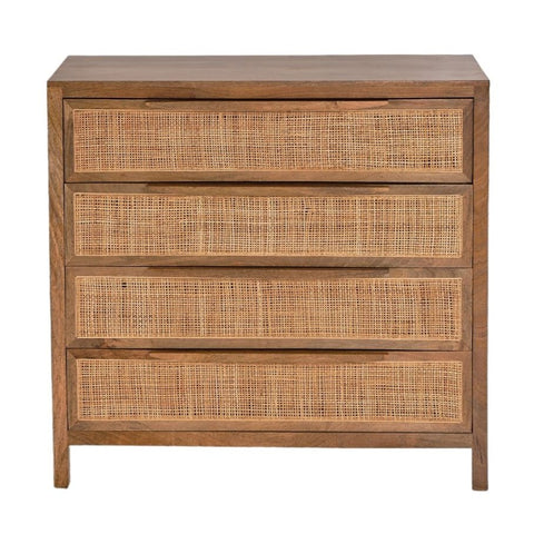 Eldridge Four Drawers Wood Chest