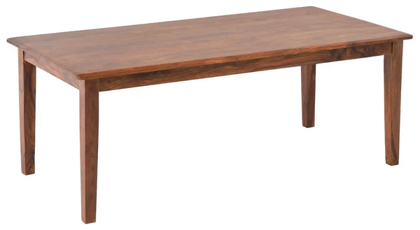 Terrill Cinnamon Amber Finished Rectangular Dining Table