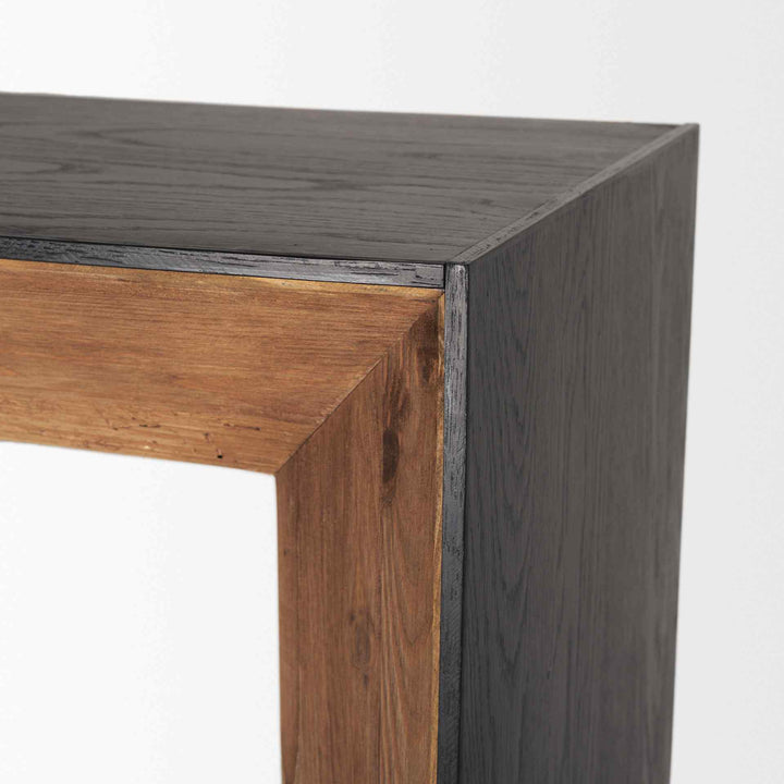 Tabor Natural Wooden Modern Etagere-Etageres-Mercana-LOOMLAN