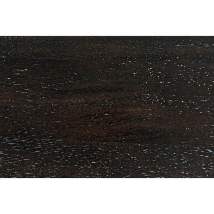 Tabu Coffee Table, Brass Legs Ebony Walnut - LOOMLAN - Noir - Coffee Tables