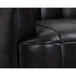 Tadeo Leather Swivel Lounge Chair