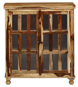 Tahoe 18 Glass and Wood Cabinet-Accent Cabinets-LOOMLAN-LOOMLAN