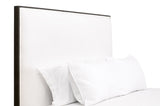 Tailor White Queen Bed Stain Resistant-Beds-Essentials For Living-LOOMLAN
