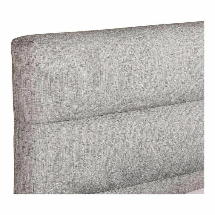 Takio Performance Fabric Light Grey Bed - LOOMLAN - Moe's Home - Beds