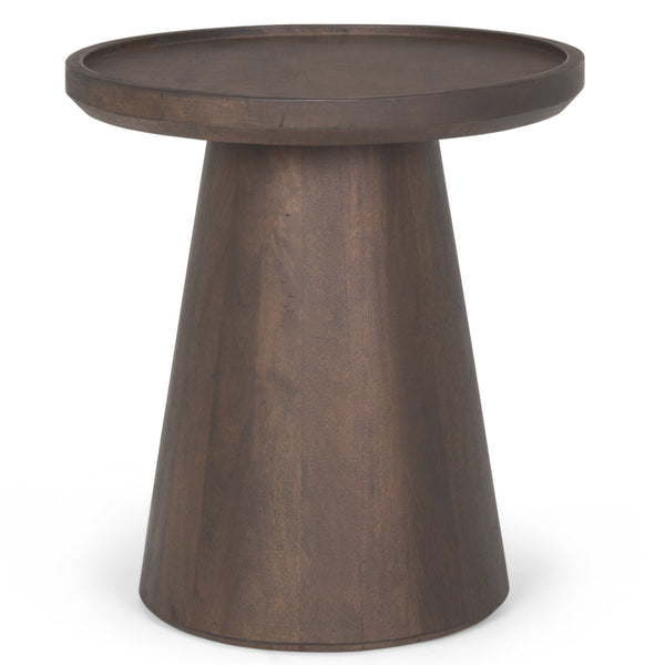 Takoda Wood Tapered Drum Accent Table