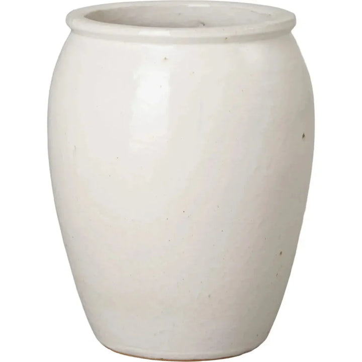 large round ceramic plant pots Tall Planter Jar