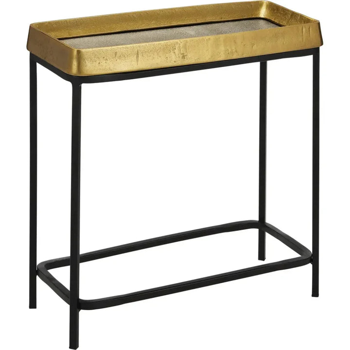 Tanay Brass Side Table - LOOMLAN - Currey & Co - Side Tables