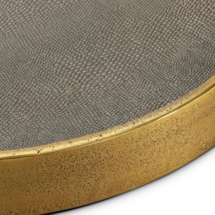 Tanay Round Tray - LOOMLAN - Currey & Co - Trays