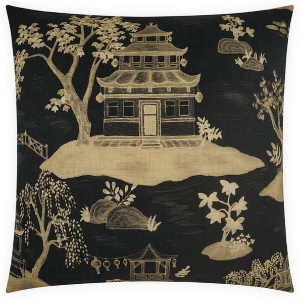 Tang Cotton Throw Pillow