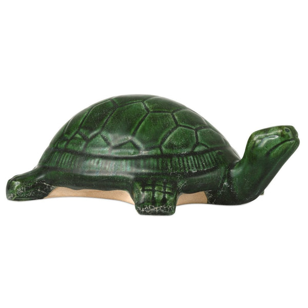 Tang Dynasty Green Terracotta Turtle Sculpture