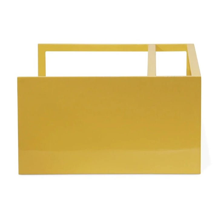 Tanu C Design Enamel Top Rectangular End Table - LOOMLAN - Urbia - Side Tables