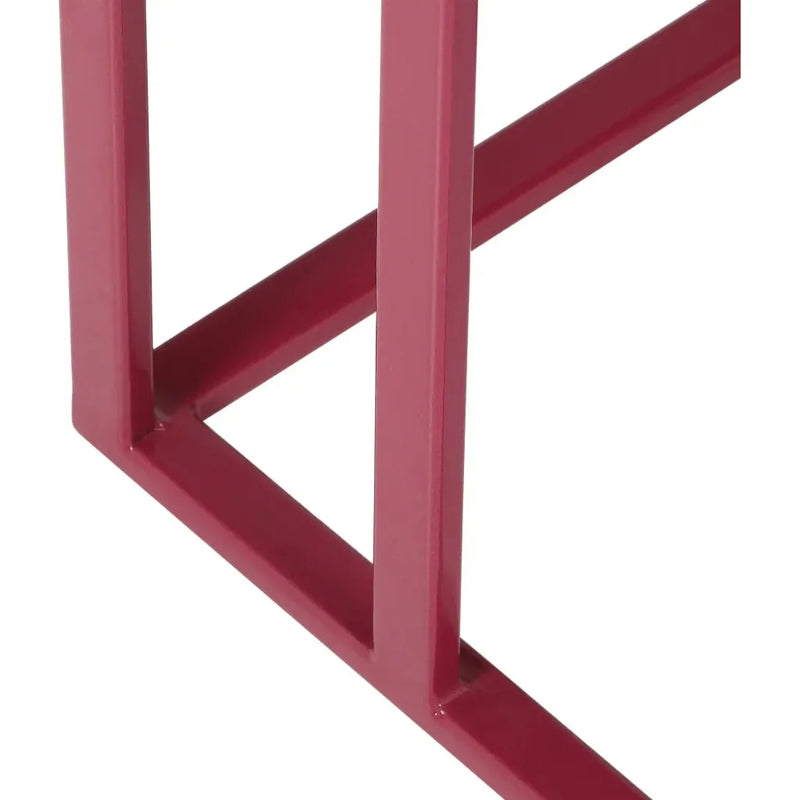 Tanu Iron Framed C Shaped Side Tables-Side Tables-Urbia-LOOMLAN