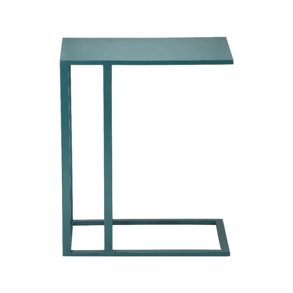 Tanu Iron Framed C Shaped Side Tables