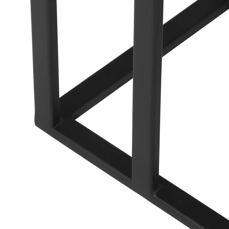 Tanu Iron Framed C Shaped Side Tables