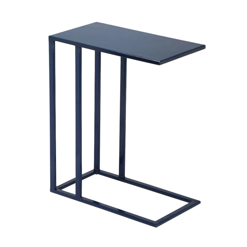 Tanu Iron Framed C Shaped Side Tables