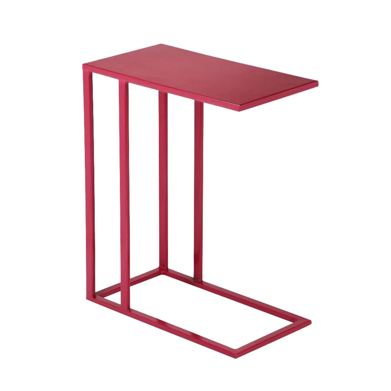 Tanu Iron Framed C Shaped Side Tables