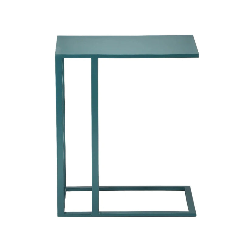 Tanu Iron Framed C Shaped Side Tables