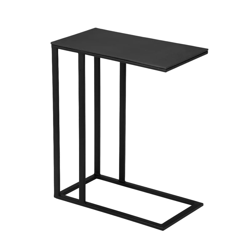 Tanu Iron Framed C Shaped Side Tables