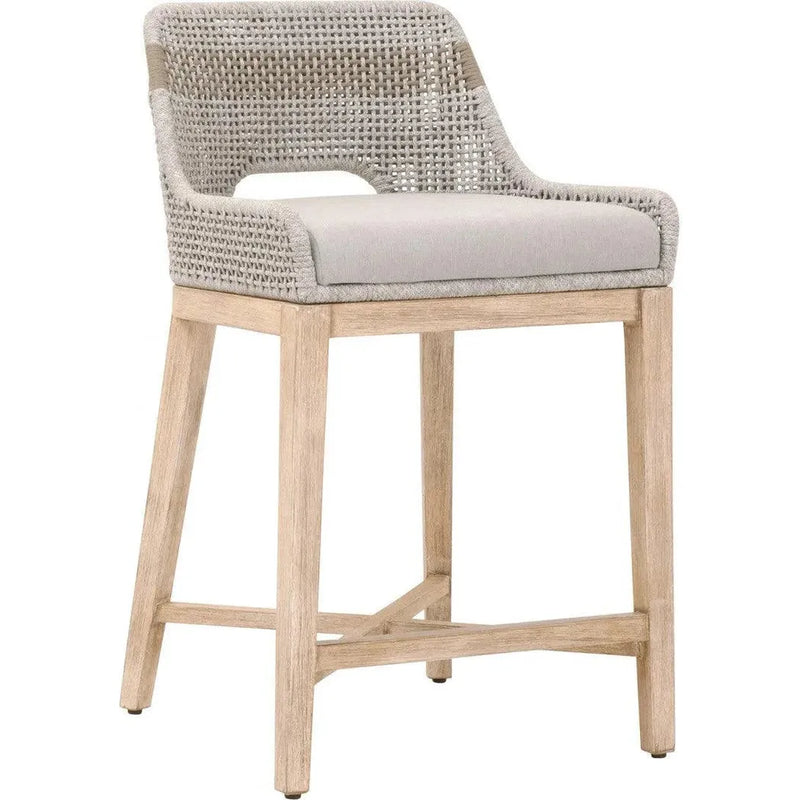 Tapestry Counter Stool Taupe Rope