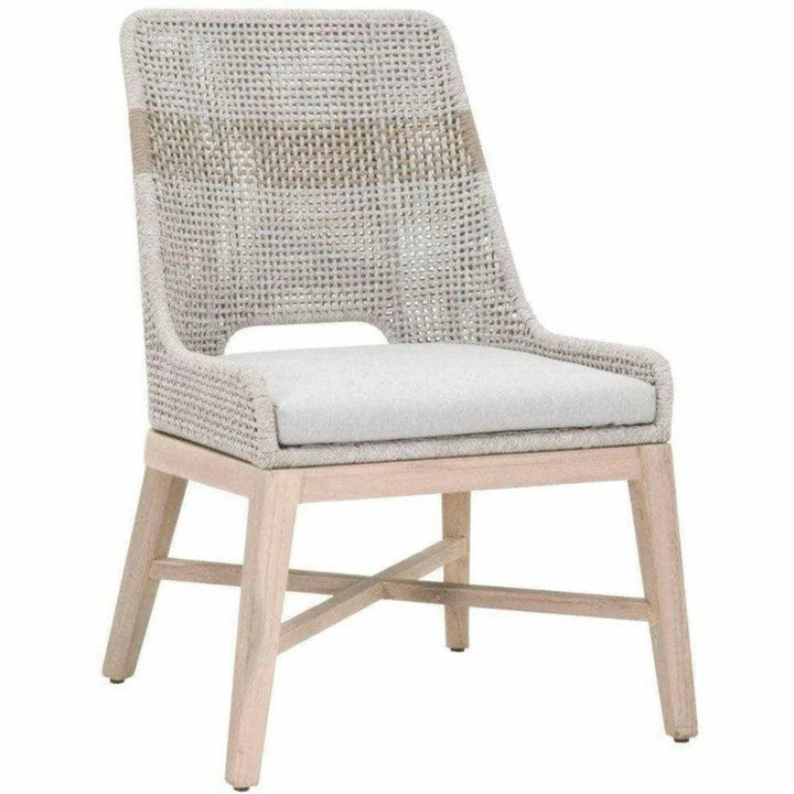 Tapestry Rope Outdoor Dining Chair 2PC-Outdoor Dining Chairs-Essentials For Living-LOOMLAN
