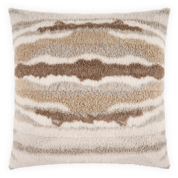 Tarrington Faux Fur Throw Pillow