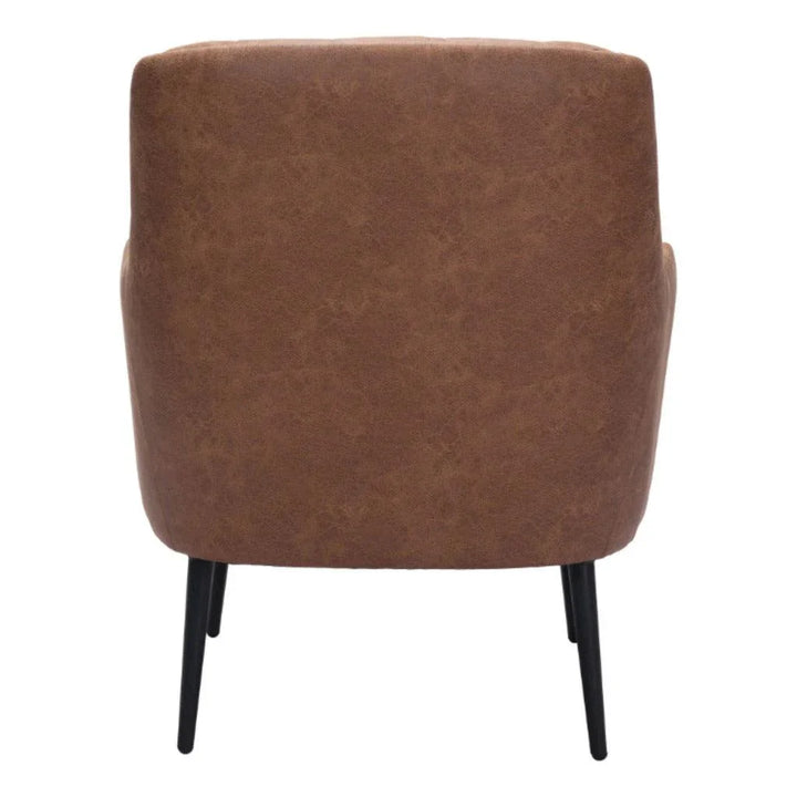 Tasmania Accent Chair Vintage Brown - LOOMLAN - Zuo Modern - Accent Chairs