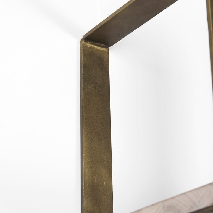 Taunton Black Iron Six Shelving Unit-Etageres-Mercana-LOOMLAN