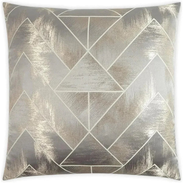 Taupe Glam Taupe Large Throw Pillow Insert - LOOMLAN - D.V. Kap - Throw Pillows