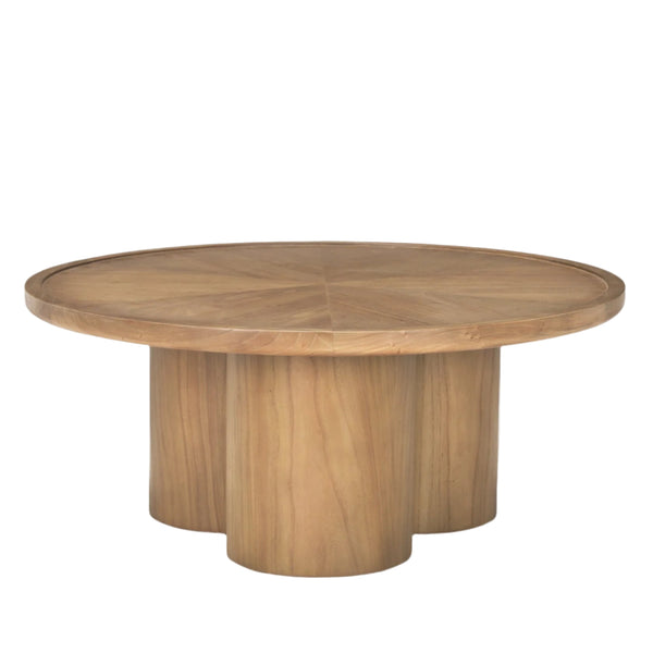 Tavi Medium Brown Round Coffee Table