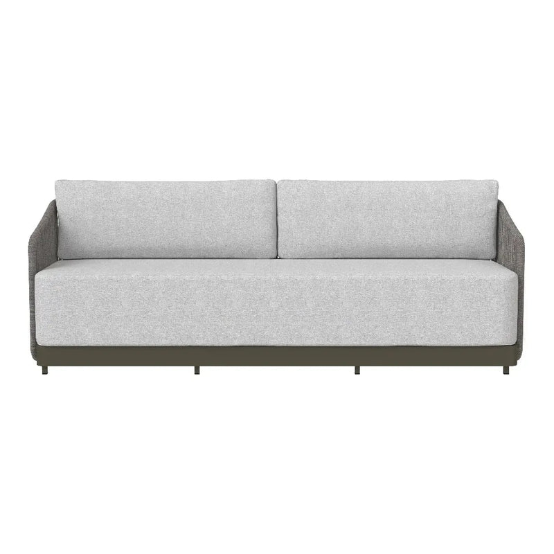 Tavira Fabric With Back Outdoor Couch-Outdoor Sofas & Loveseats-SUNPAN-LOOMLAN