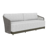 Tavira Fabric With Back Outdoor Couch-Outdoor Sofas & Loveseats-SUNPAN-Warm Grey-LOOMLAN