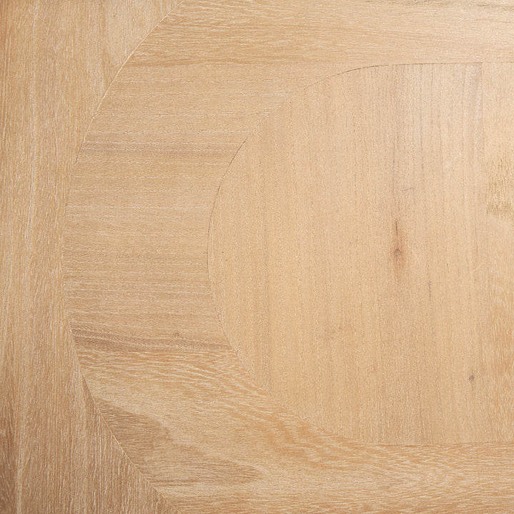 Taylin Light Brown Solid Wood Desk-Home Office Desks-Mercana-LOOMLAN