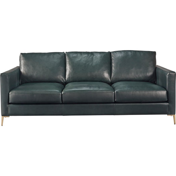 Taylor Athena Evergreen Leather Sofa