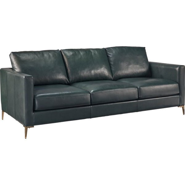 Taylor Athena Evergreen Leather Sofa