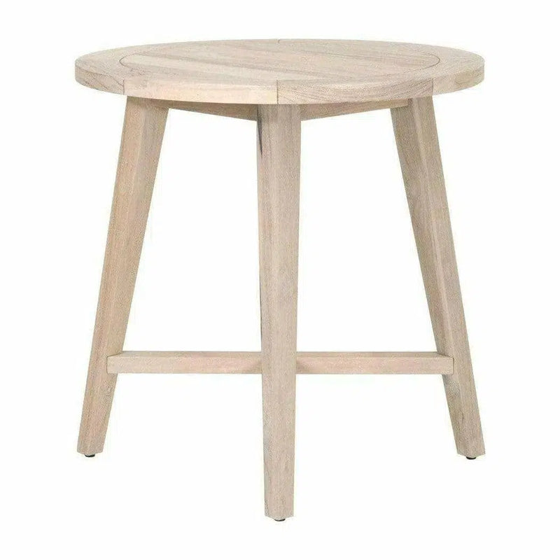 Teak Wood Round Counter Dining Table Indoor or Outdoor