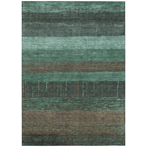 Tembira Teal Washable Indoor - Outdoor Rug - LOOMLAN - LOOMLAN Rugs - Outdoor Rugs