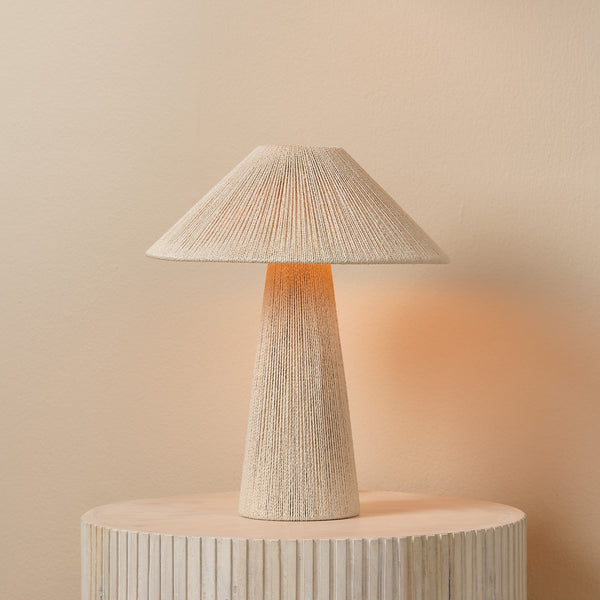 Tension Table Lamp - Off White-Table Lamps-Jamie Young-LOOMLAN