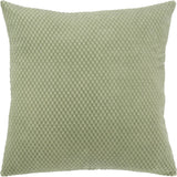 Tera Boho Throw Pillows With Down Insert-Throw Pillows-LOOMLAN-Green-LOOMLAN