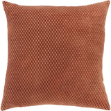 Tera Boho Throw Pillows With Down Insert-Throw Pillows-LOOMLAN-Terra Cotta-LOOMLAN