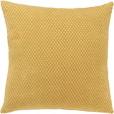 Tera Boho Throw Pillows With Down Insert-Throw Pillows-LOOMLAN-Yellow-LOOMLAN