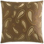 Terme Brown Throw Pillow With Insert