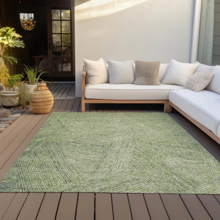 Terra Aloe Washable Indoor-Outdoor Rug-Outdoor Rugs-LOOMLAN Rugs-LOOMLAN