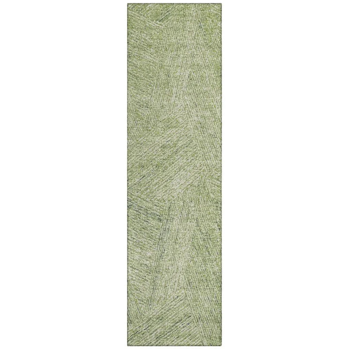Terra Aloe Washable Indoor-Outdoor Rug-Outdoor Rugs-LOOMLAN Rugs-2'3" x 7'6"-LOOMLAN