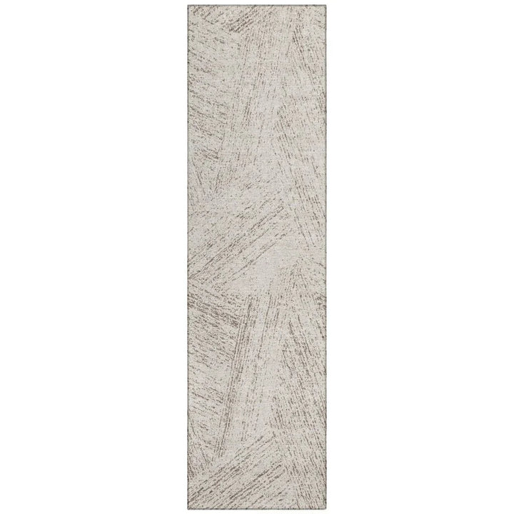 Terra Brown Washable Indoor-Outdoor Rug-Outdoor Rugs-LOOMLAN Rugs-2'3" x 7'6"-LOOMLAN