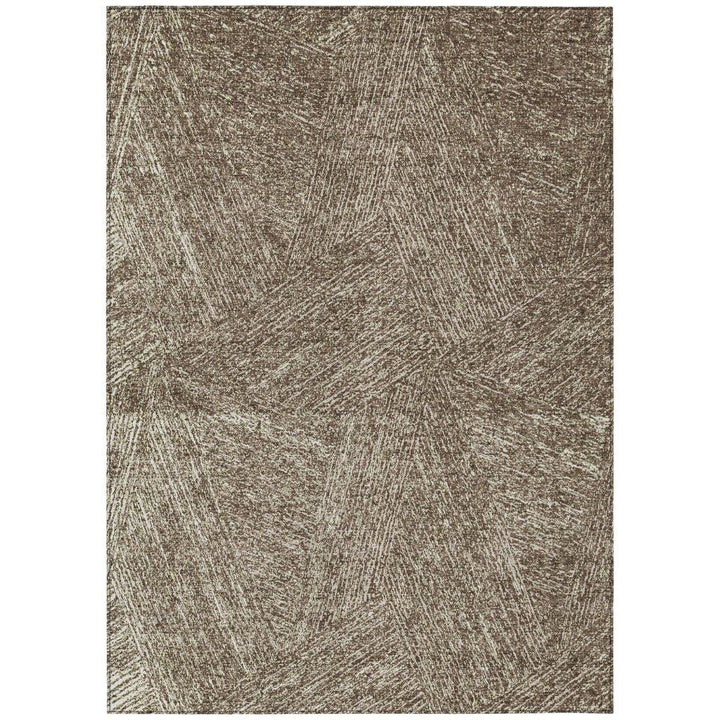 Terra Chocolate Washable Indoor-Outdoor Rug-Outdoor Rugs-LOOMLAN Rugs-2'6" x 3'10"-LOOMLAN