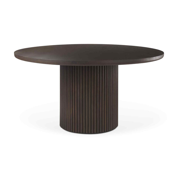 Get Terra Fluted Dining Table With 4 Niles Chairs – LOOMLAN