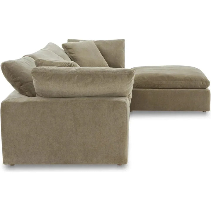Terra Lounge Performance Fabric Green Modular Sectional-Modular Sofas-Moe's Home-LOOMLAN