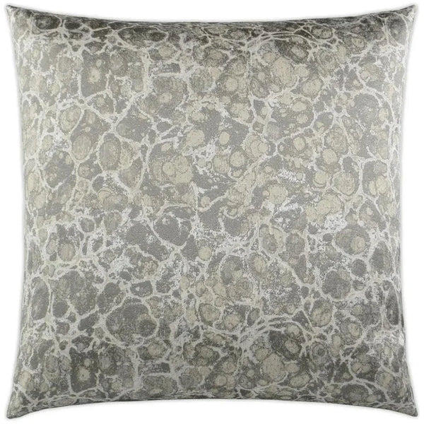 Terrazzo Silver Throw Pillow With Insert - LOOMLAN - D.V. Kap - Throw Pillows