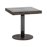 Terry Aluminum Topped Square Bistro Table-Dining Tables-SUNPAN-LOOMLAN