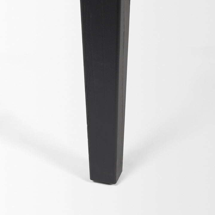 Teva Wooden Black Dining Table-Dining Tables-Mercana-LOOMLAN